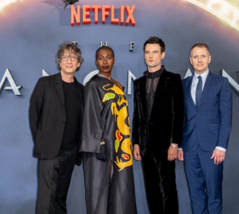 Vivienne Acheampong at the premiere of The Sandman
