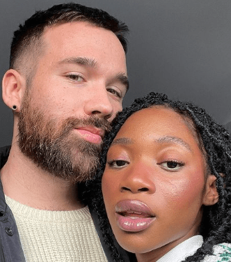 kelcey-mawema-with-her-partner-andrew Kelcey Mawema with her partner Andrew