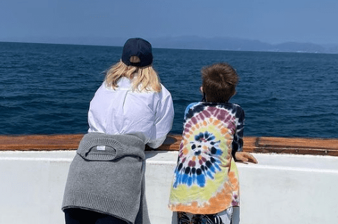 january-jones-son January Jones with her son