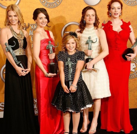 january-jones January Jones in an award show