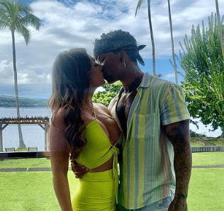 Olivia Kaiser with Korey Gandy