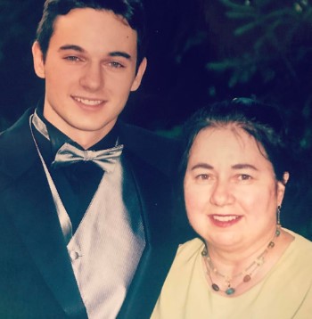 matthew-rutler-mother Matthew Rutler with his mother