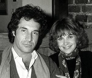 Cindy Williams with her husband