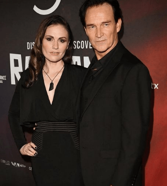Anna Paquin with her husband