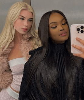 Brittan Byrd with Co-hosted Jawahir Khalifa