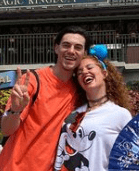 Mahogany Lox with her boyfriend