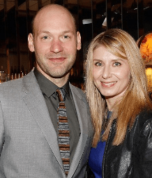 corey-stoll-with-his-wife-min Corey Stoll with his wife