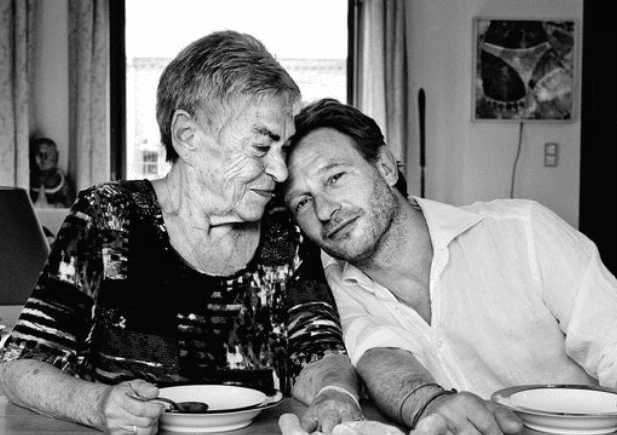 thomas-kretschmann-mother Thomas Kretschmann with his mother.