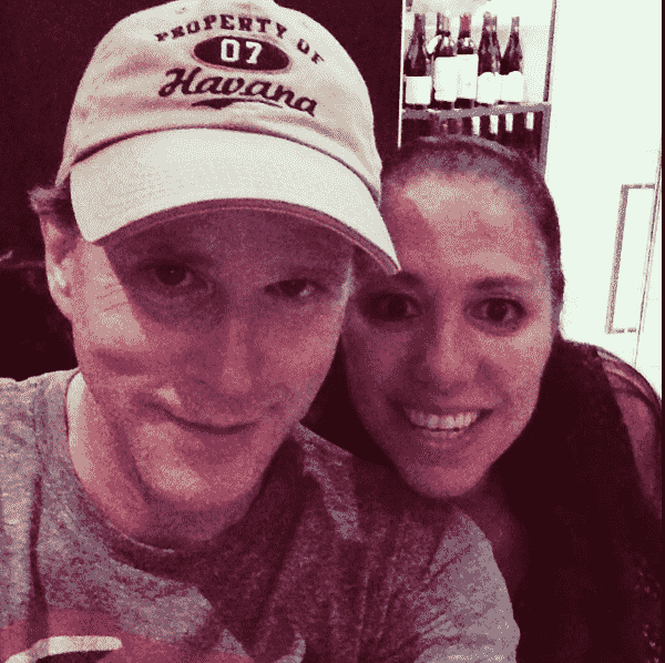 Cary Elwes with his late sister, Milicia Kastner