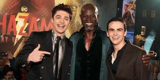 Jack Dylan Grazer at the premiere of Shazam