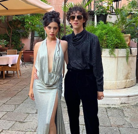 Jack Dylan Grazer with his girlfriend