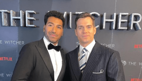 Yasen Atour at the premiere of The Witcher