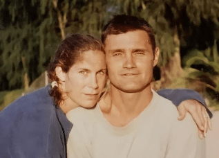 Gregory Sporleder with his wife