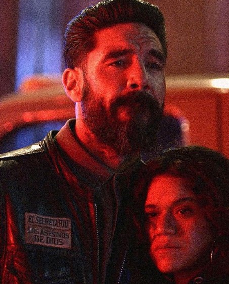 Justina Adorno in the series Mayans MC 