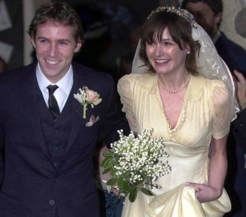 alessandro-nivola-with-his-wife Alessandro Nivola with his wife