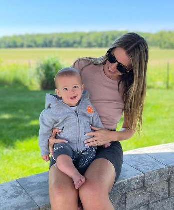 Ashley Hesseltine with her nephew  (Image Source: Ashley’s Instagram)