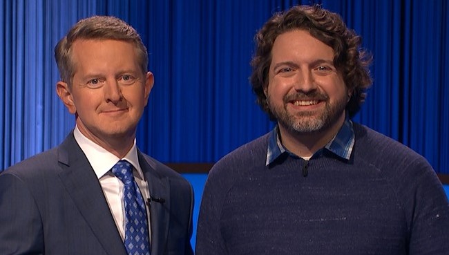 Aubrey Gilleran on the show Jeopardy!