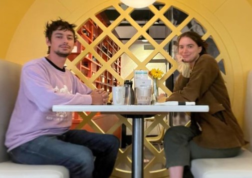 devon-bostick-with-his-partner Devon Bostick with his partner, Dylan
