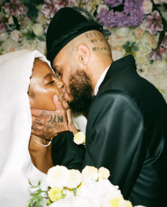 Taylour Paige wedding