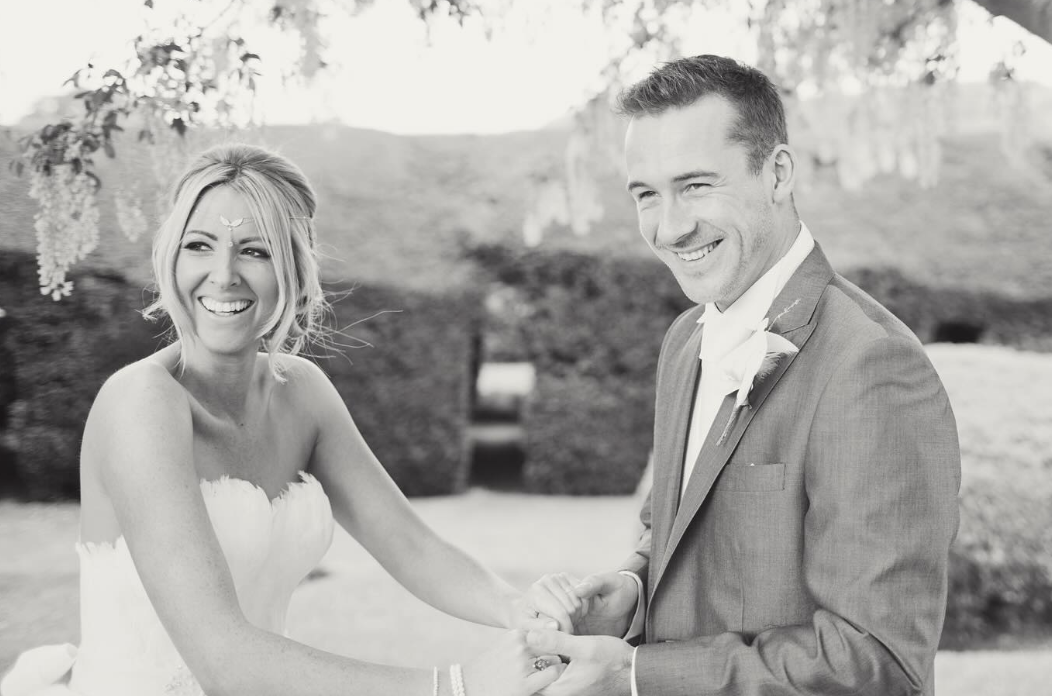 Wedding Picture Of Barry And Katy