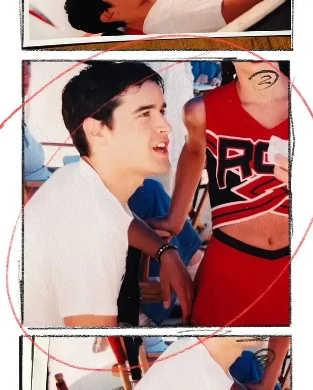 A young Jesse Bradford looks toward the camera in a still from the 2000 teen comedy Bring It On.