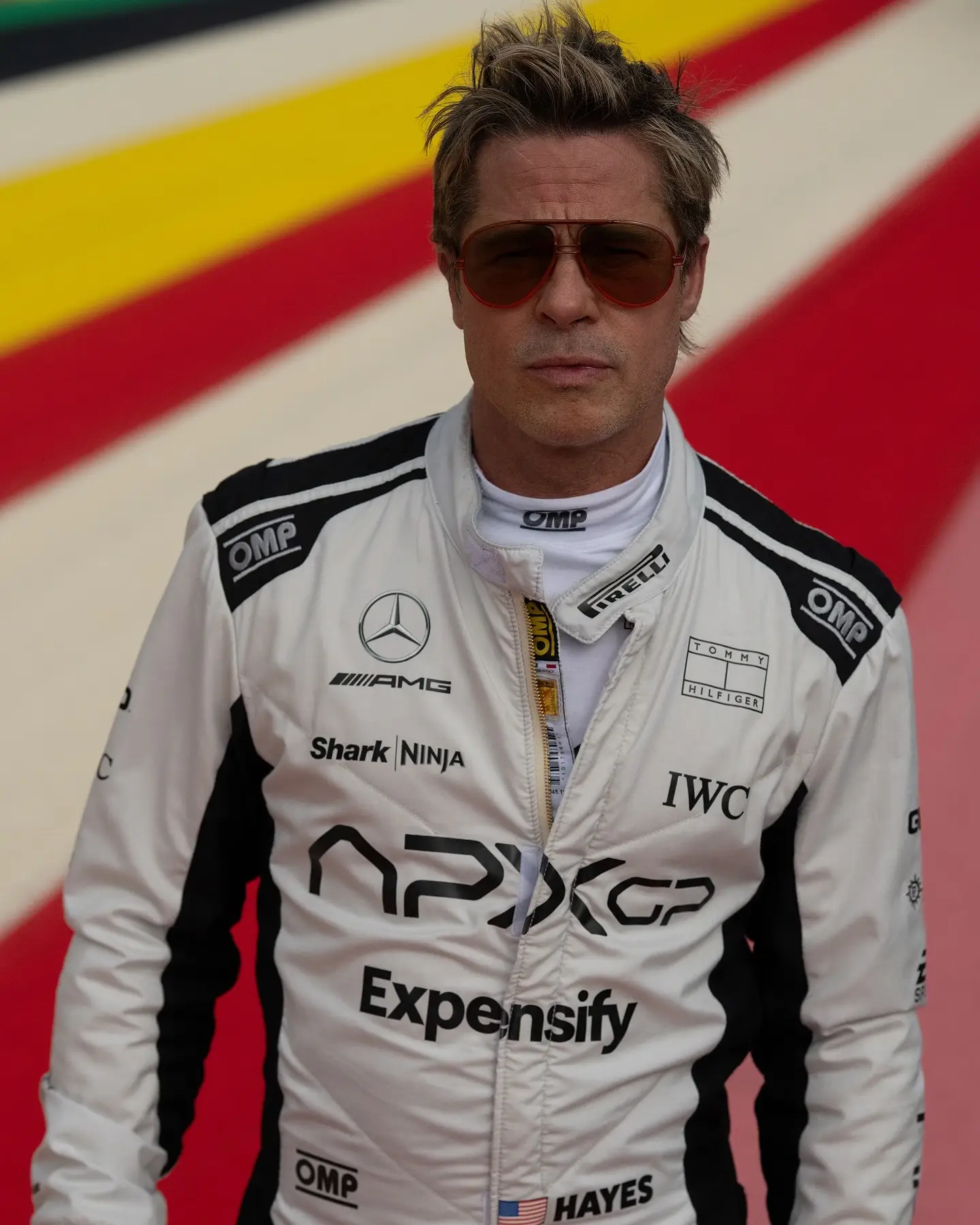 Image of Brad Pitt in the role of Sonny Hayes in the movie 