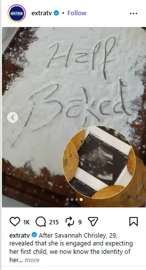 Words Half Baked written in flour on a cutting board next to baked cookies and an ultrasound scan.