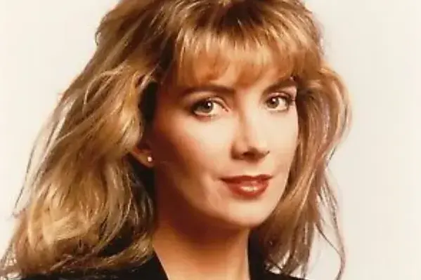 A close-up portrait photo of actress Natasha Richardson with long blonde hair.
