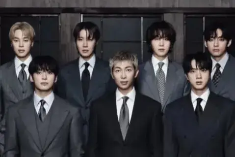 All seven members of BTS