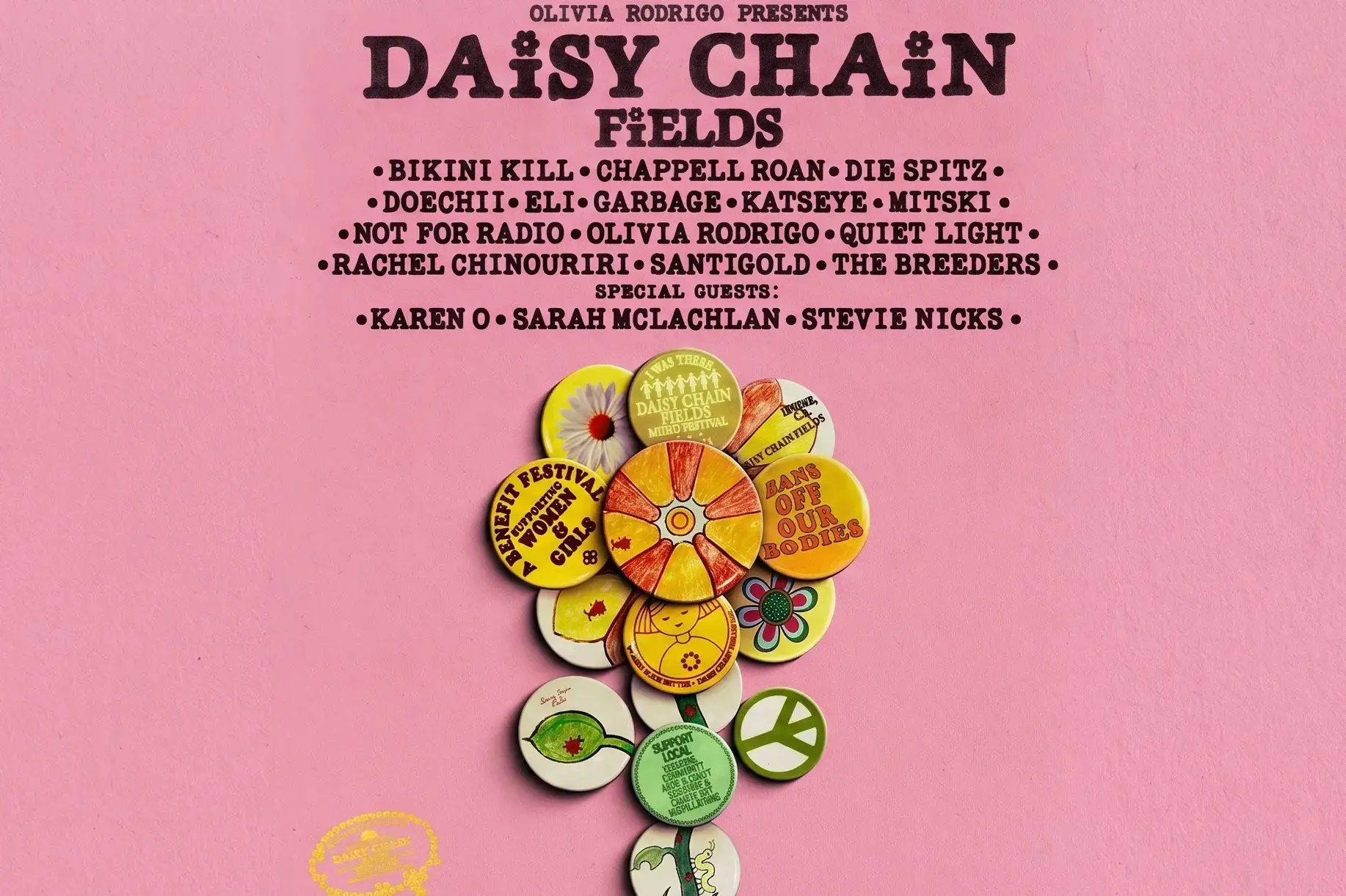 Poster of Daisy Chain Fields.