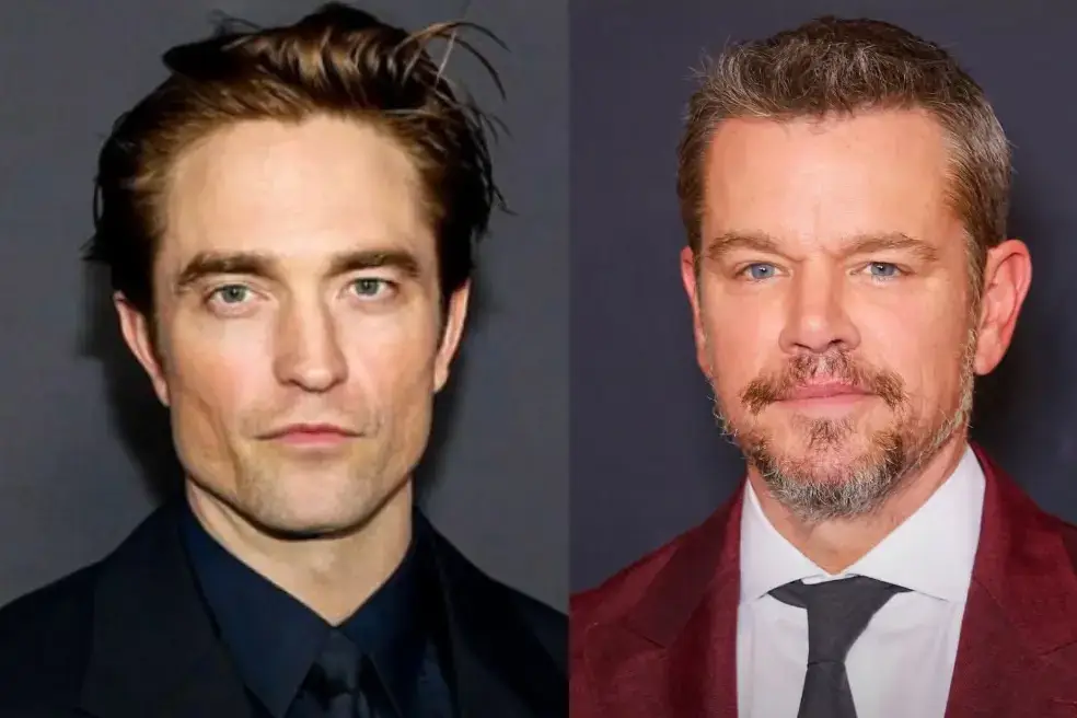 Robert Pattinson and Matt Damon️