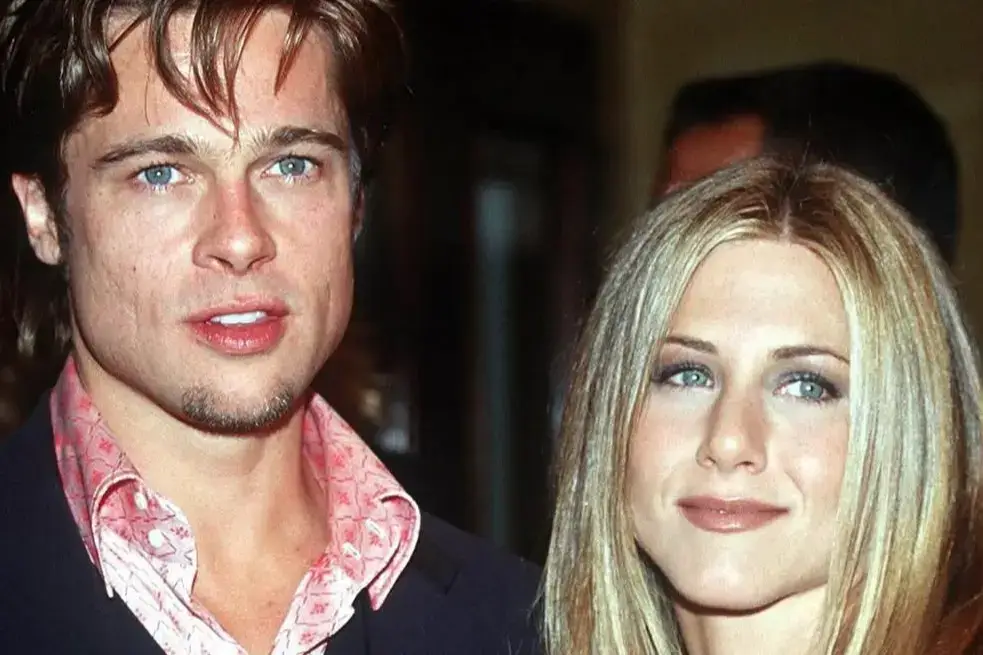 Brad Pitt and Angelina Jolie.