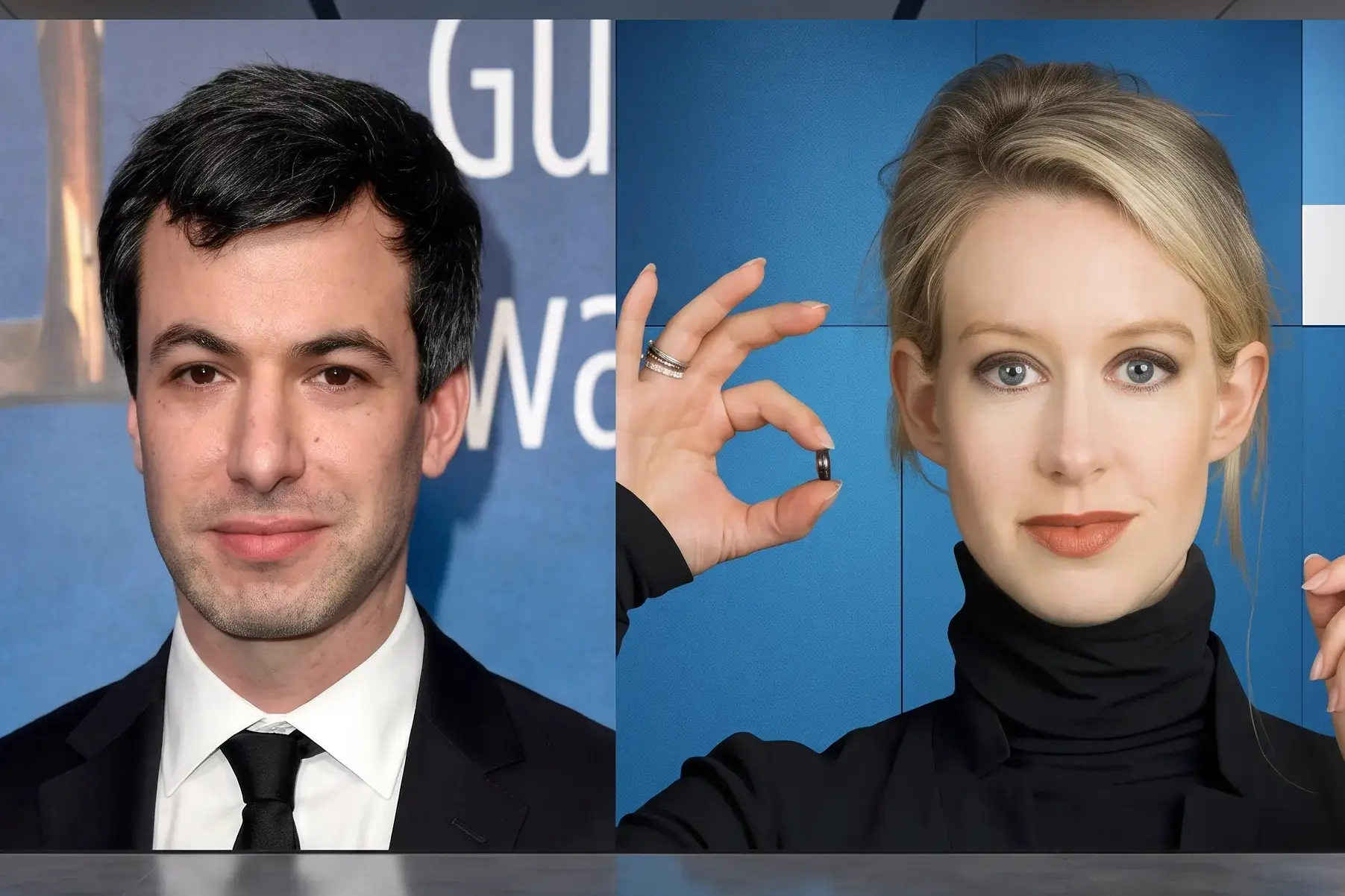 Nathan Fielder and Elizabeth Holmes️