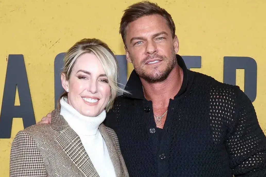Alan Ritchson and his ex-wife Catherine Ritchson.