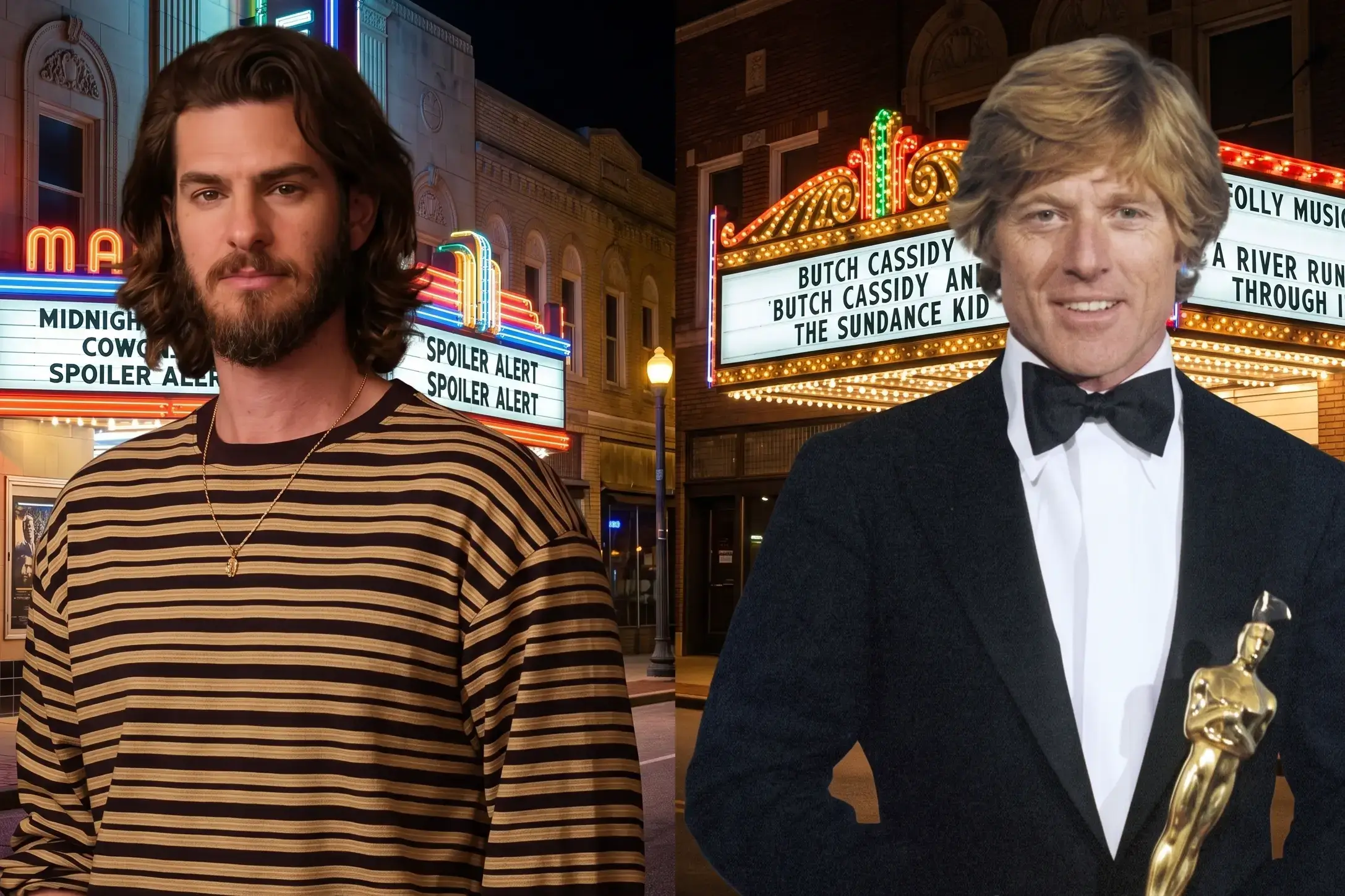 Robert Redford and Andrew Garfield️