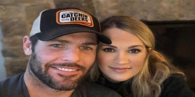 Mike Fisher with wife Carrie Underwood