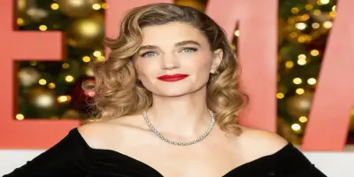 Actress Megan Ferguson smiling.