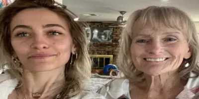 Paris Jackson with her Mom Debbie Rowe